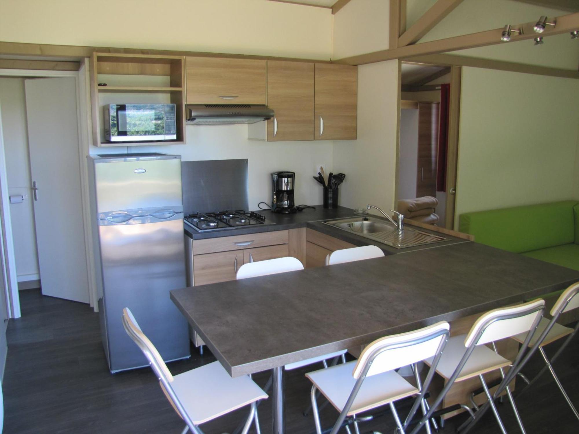 Camping Chalets Les Chênes Verts Vogue Chambre photo