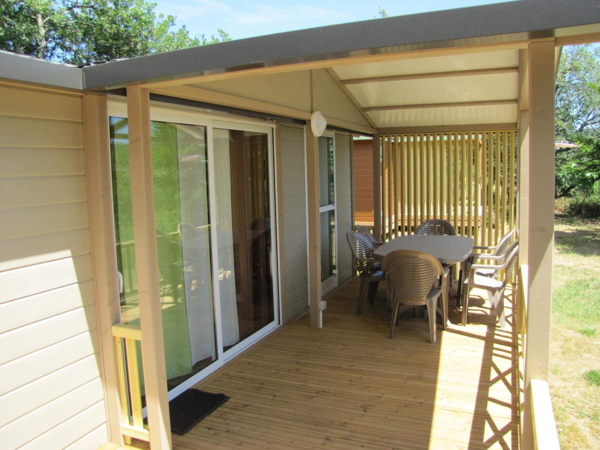 Camping Chalets Les Chênes Verts Vogue Chambre photo